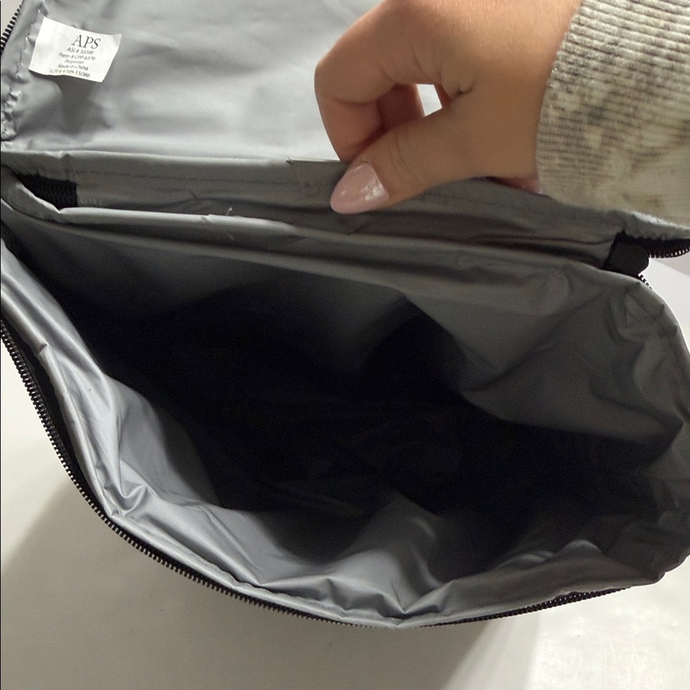 Gray Cooler Backpack with Mesh Pockets - image 13